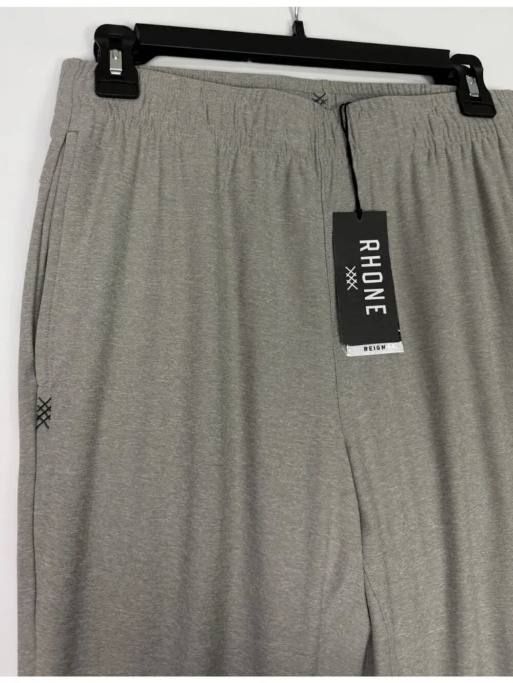 Rhone Reign All Around Joggers Men's Size S Gray Heather Athletic Pants NWT